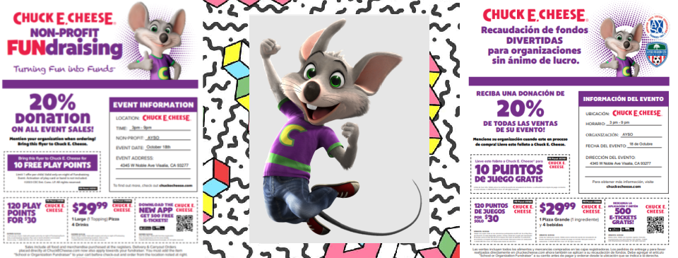 Chuck E Cheese 